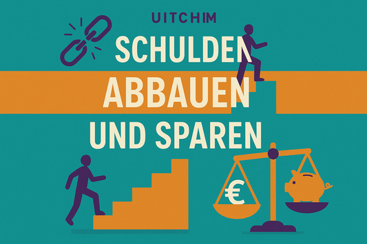 Schulden abbauen und sparen Cover